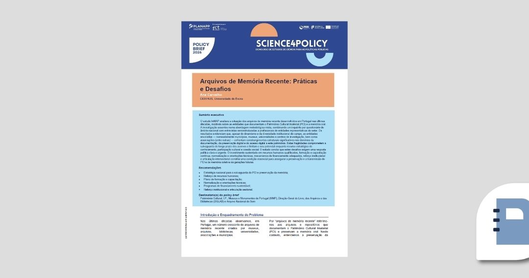 Arquivos de Memória Recente: Práticas e Desafios – S4P-23