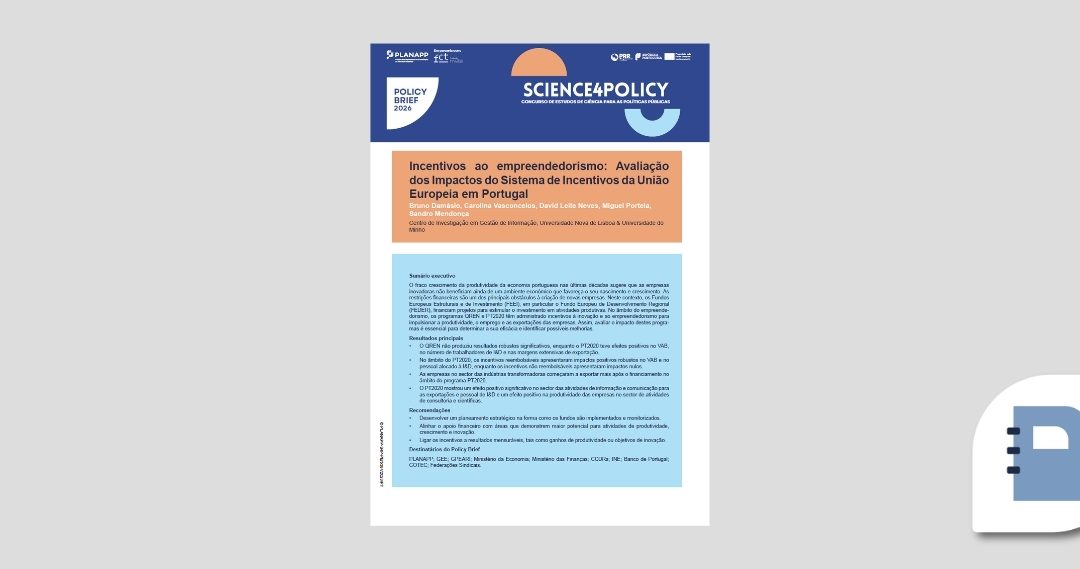 Impacto dos incentivos ao empreendedorismo da UE em Portugal – S4P-23