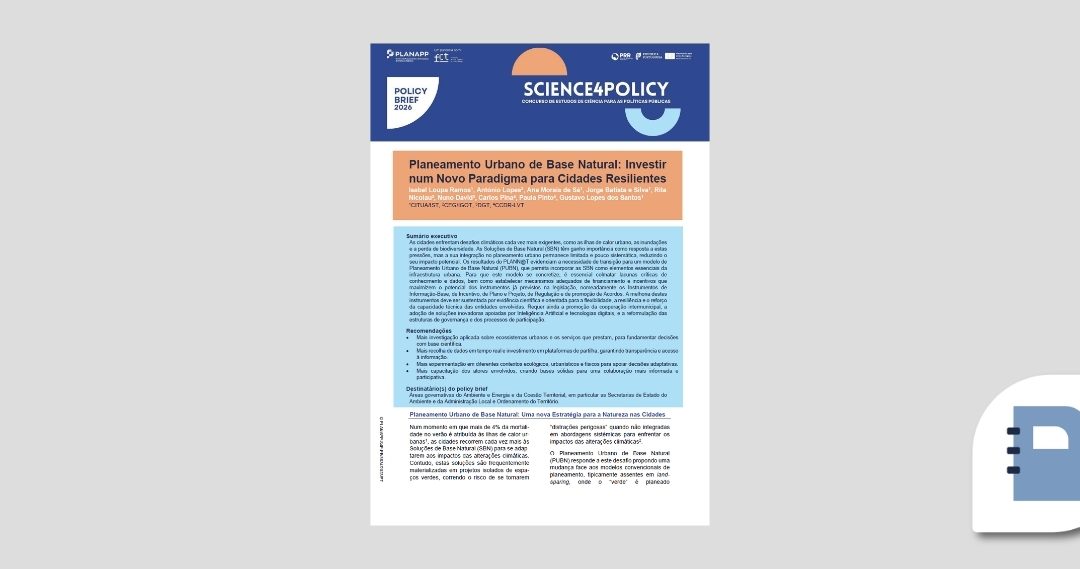 Planeamento urbano de base natural – S4P-23