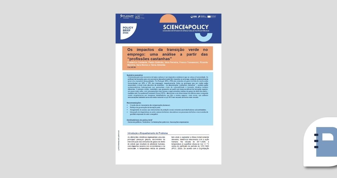 Os impactos da transição verde no emprego – S4P-24